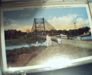 Suspension Bridge over Lake of the Ozarks