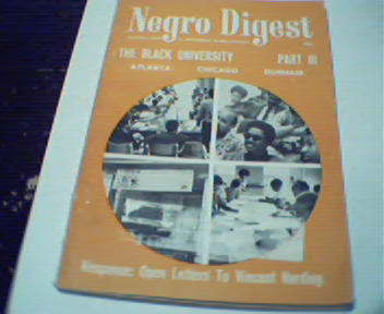 NegroDigest-3/70-Black Education,Malcom X