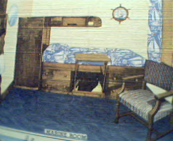 Marine Room in YMCA Hotel in Chicago! Linen!