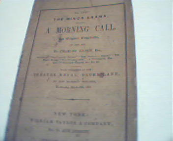 A Morning Call from Samuel French, c1860!
