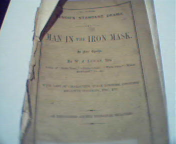Man in the Iron Mask from Samuel French!