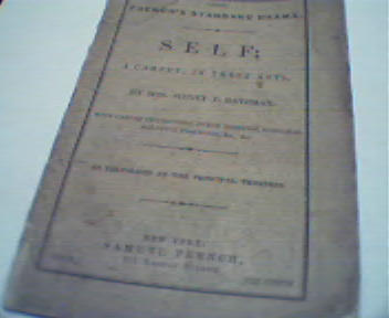 Self- Published by Samuel French circa 1860!