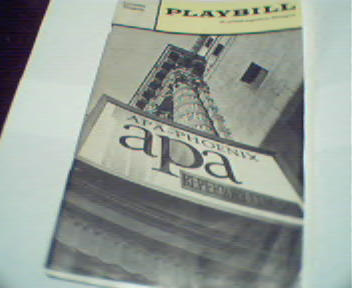 Playbill-Apa Phoenix Reperatory Company!