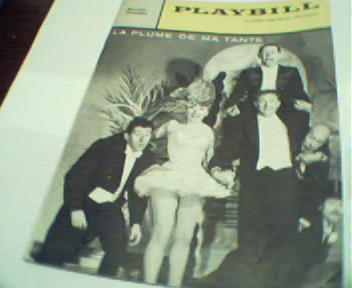 Playbill-La Plume De Ma Tante!