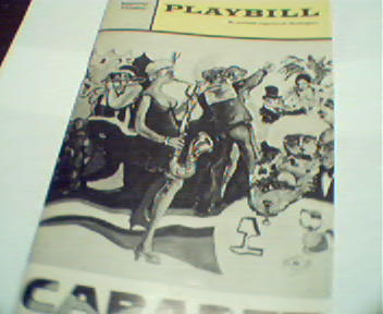 Playbill-Cabaret! Joel Grey from 4/1967!