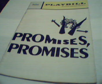 Playbill-Promises Promises Gene Rupert!