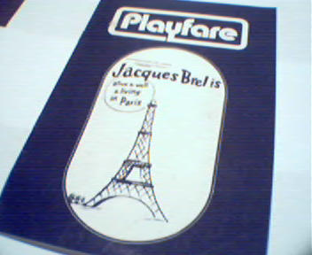 Playfare-Jacques Brelis alive in Paris!