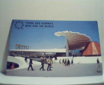 Terre Des Hommes-Postmark! Flight Pavillion!