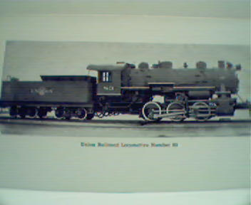 Union Rail Locomotive #83! Photo Repro!