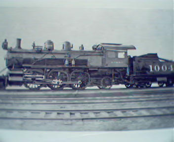 Engine 1004-1000 Class Santa Fe RR!Photo Re