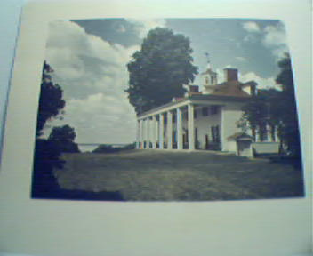 The Mount Vernon Mansion;East Front!frm Pht