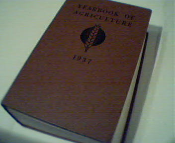 Yearbook of Agriculture from 1937! Hardcove
