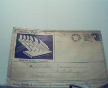 Envelope from the Hawkin's Engineer Library
