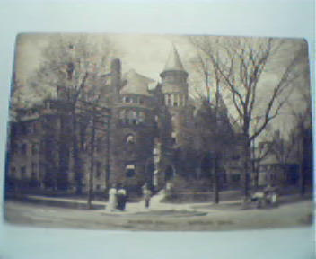 Warner Hall in Oberlin Ohio! Car in Image!