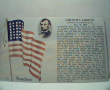 F-6 Freedom Series with Gettysburg Address!