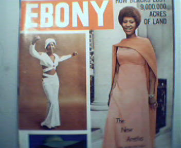 EBONY-10/74 Aretha Franklin, Ray Charles!
