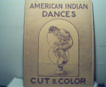 American Indian Dances Cut and Color Book!