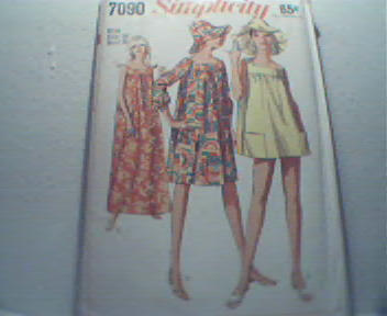 Dress Pattern No# 7090 Simplicity Style