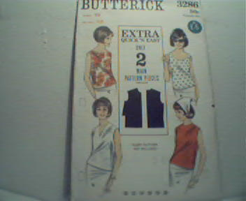 Dress Pattern Butterick Pattern Number 3286!