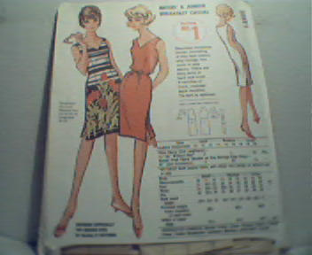 Dress Pattern Misses Junior Breakfast Casual