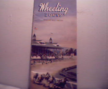 Program from Wheeling Downs September 1950!