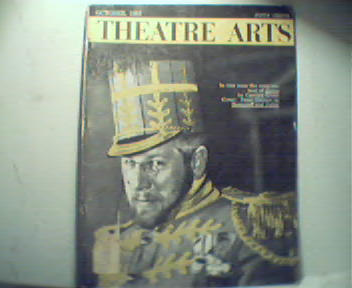 Theatre Arts-10/57 Peter Ustinov, "Janus"!