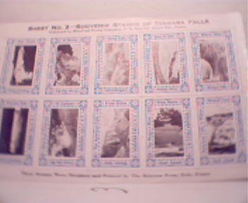 Sovenir Poster Stamps of Niagra Falls NY!#2