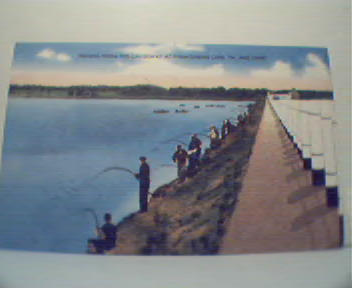 Fishing from the Causeway at Pymatuning Lake