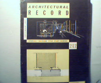 Architectural Record-9/53 Elem. Schools!More!
