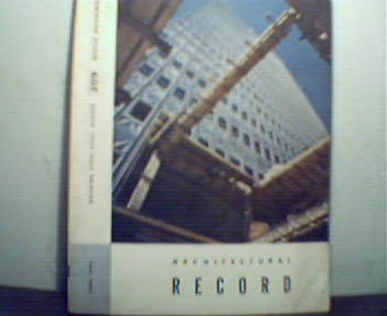 Architectural Record-4/54 Cabridge,BusTermina