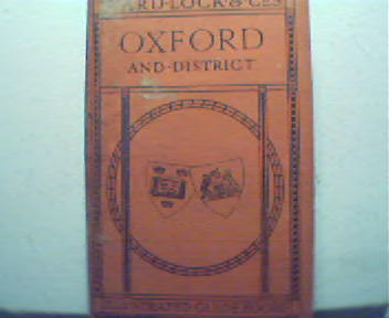 Ward Lock & Co's Oxford and District! 2nd Ed.