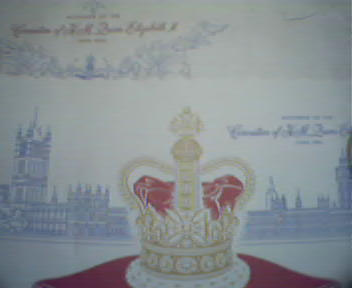 Souvenir from Coronation of Queen ElizabethII