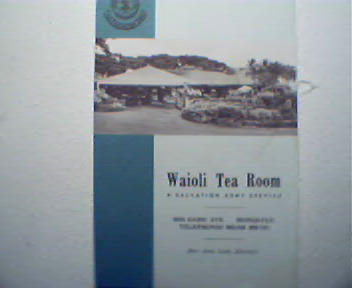 Waiioli Tea Room a Salvation Army Service