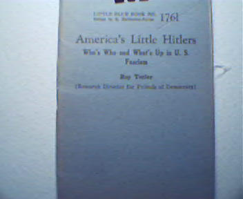 Little Blue Book 1761-Haldemen Julius!