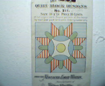 Quilt Block Designs Number 211!NewcombeLoomWk