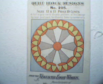 Quilt Block Designs Number 205!NewcombeLoomWk