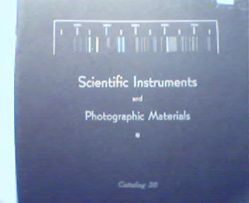 Scientific Instruments and Photographic Matr