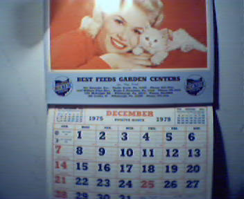 Best Feed Garden Centers Calendar from 1976!