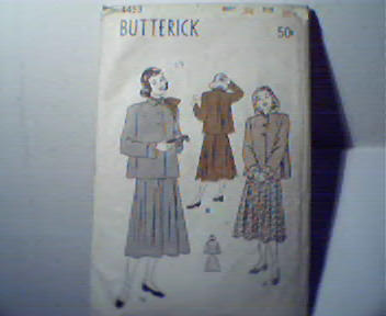 Butterick Patterns No.4453 Teen Jacket Suit