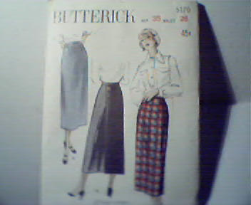 Butterick Pattern  No.5170 Hip 35 Waist 26