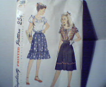 Simplicity Pattern  No.2118 Sz 16 Bust 34