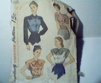 Simplicity Pattern  No.1555 Size 16, Bust 34