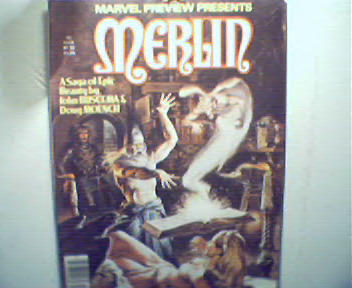 Marvel Preview Presents Merlin! from 1980!