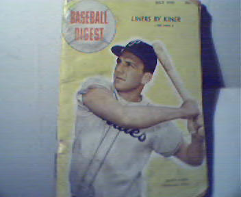 Baseball Digest 7/48 Ralph Kiner on Cover!