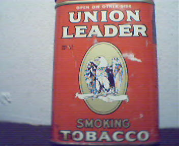 Union Leader Smoking Tobacco in Original Tin