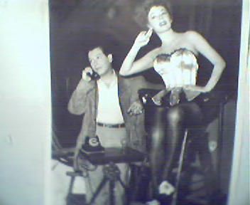 Movie Still!-Ruth Roman and Milton Berle!