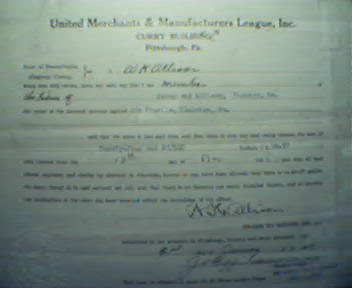 United Merchants & Manufacturing League!