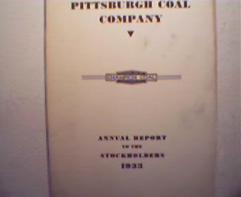 Pittsburgh Coal Annual Shareholder Reprt 33'