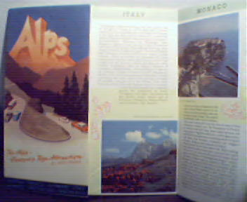 Alps Tourist Booklet! Great Photos!
