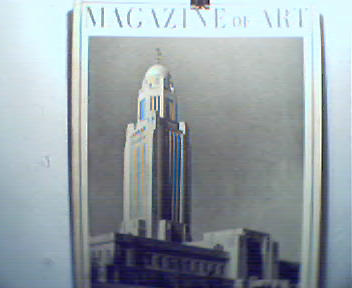 Magazine of Art-5/38 Cezanne,Neb. State Cap.